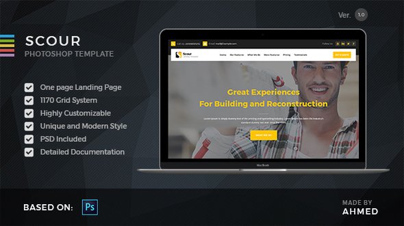 Scour Construction - PSD Template
           TFx