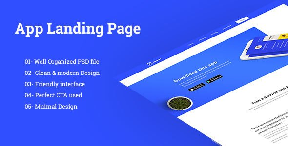 App Landing Page
           TFx