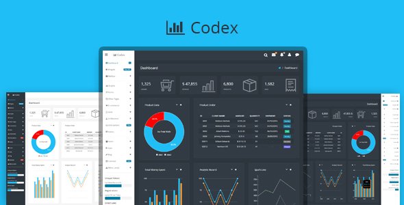 Codex - Responsive Admin Dashboard Template
           TFx