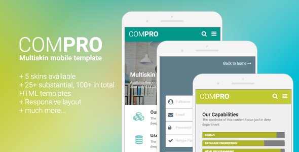 Compro - Mobile Multiskin Template
           TFx