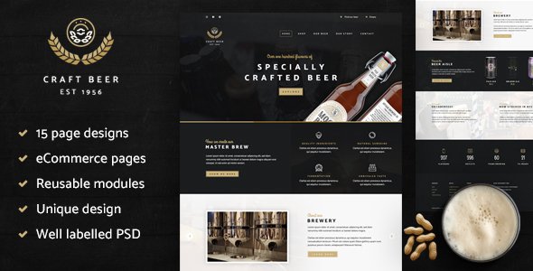 Craft Beer Nation PSD
           TFx