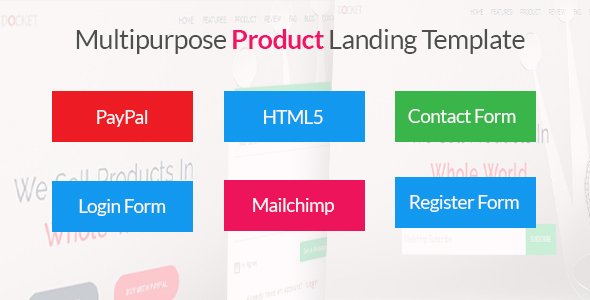 Docket - Multipurpose Product Landing Template
           TFx