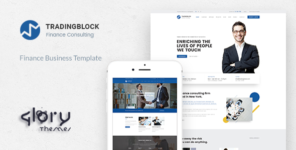 Finance Business HTML Responsive Template | Tradingblock
           TFx