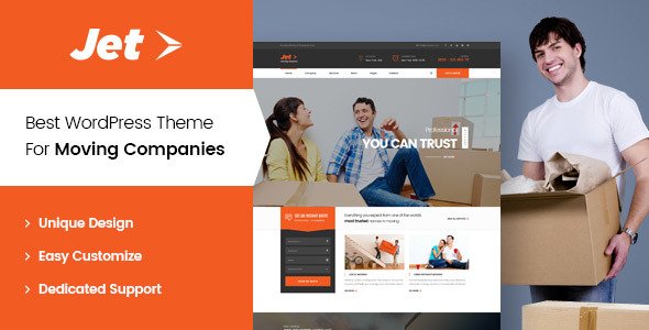 Jet - Home Moving Services WordPress Theme
           TFx