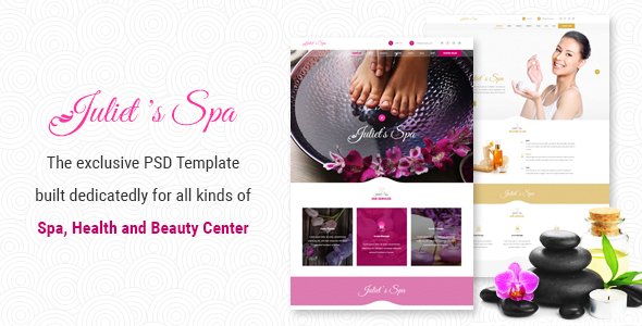 Juliet’s Spa – PSD Template
           TFx