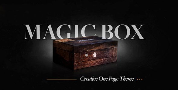 Magic Box - Creative HTML5 One Page Template
           TFx