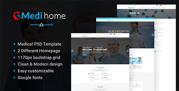 Medihome-Medical PSD Template
           TFx