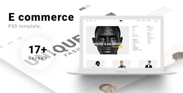 Minimal E-Commece PSD Template
           TFx