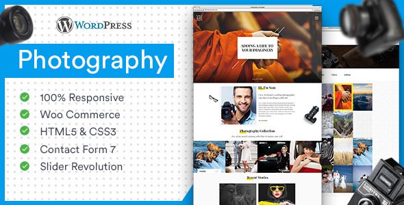 Photography Responsive Wordpress Theme
           TFx