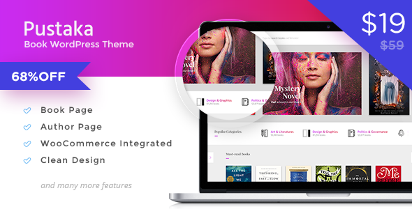 Pustaka - WooCommerce Theme For Book Store
           TFx