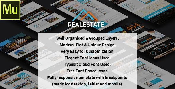 Real Estate - Muse Theme
           TFx