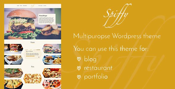 Spiffy - Stylish WordPress Theme
           TFx