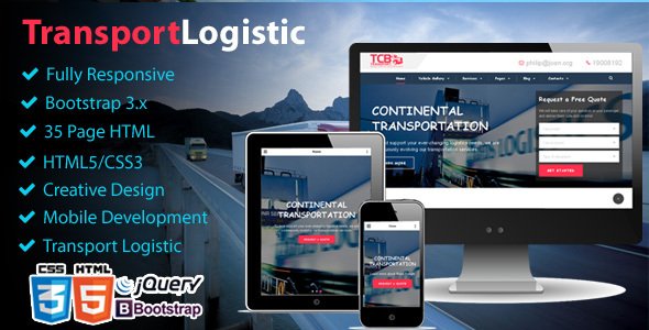 Theme Logistic Business - Transport & Trucking Logistics
           TFx
