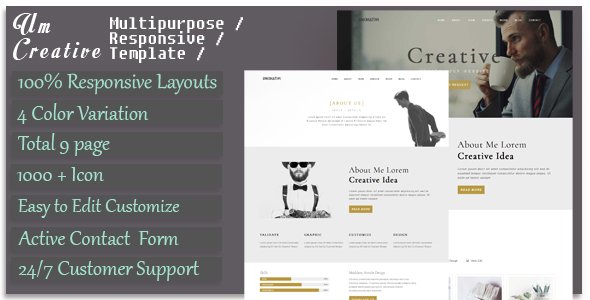 UmCreative - Creative HTML5 Template
           TFx