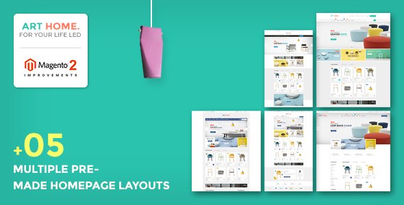 Ves Arthome Magento 2 Template With Pages Builder
           TFx
