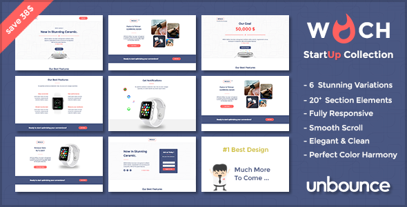 WOCH - Startup Collection - unbounce Responsive Landing Page
           TFx