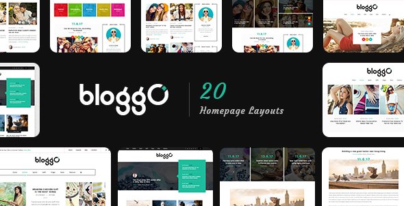 Bloggo – Personal Blog PSD Template
           TFx