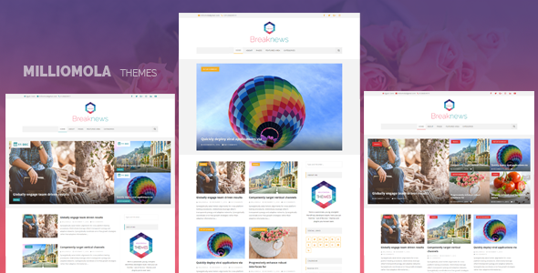 Breaknews - Responsive Personal Blog Theme
           TFx