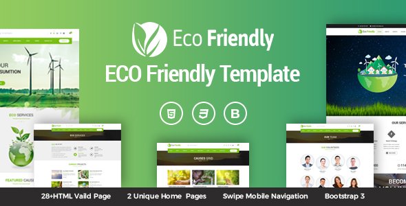 Eco Friendly Environmental Ecology Template
           TFx