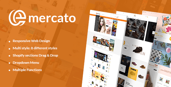 Emercato | Supermarket Responsive Shopify Theme - Multi-Styles & Niche Designs
           TFx