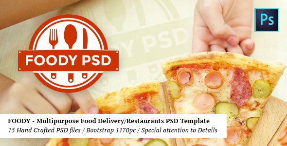 Foody - Multipurpose Fast Food/Restaurant PSD Template
           TFx