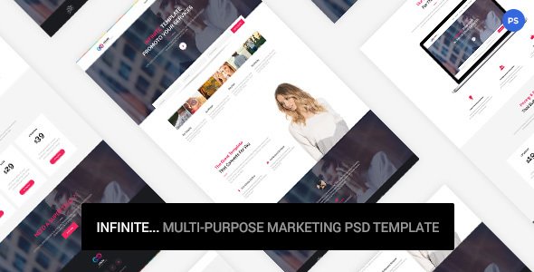 Infinite - Marketing PSD Template
           TFx