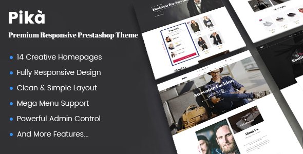 JMS Pika - A Premium Multi Concept Prestashop Theme
           TFx