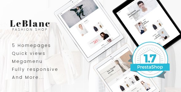 Leo Leblanc Responsive Prestashop Theme
           TFx