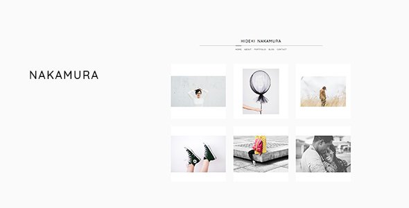 Nakamura - Minimal Photography and Portfolio WordPress Theme
           TFx