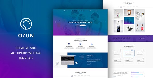 OZUN - Multipurpose HTML Template
           TFx