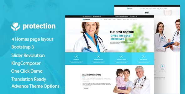 Protection - Medical | Health Responsive WordPress Theme
           TFx