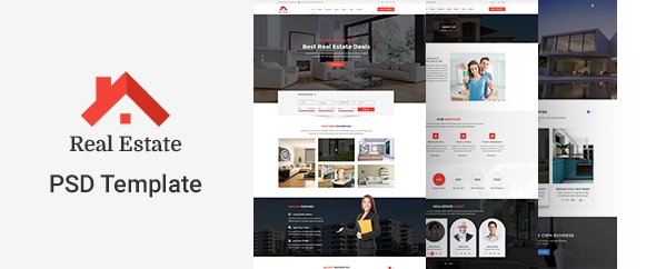Real Estate PSD Template
           TFx