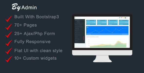 Responsive Bootstrap Admin Template - Byadmin
           TFx