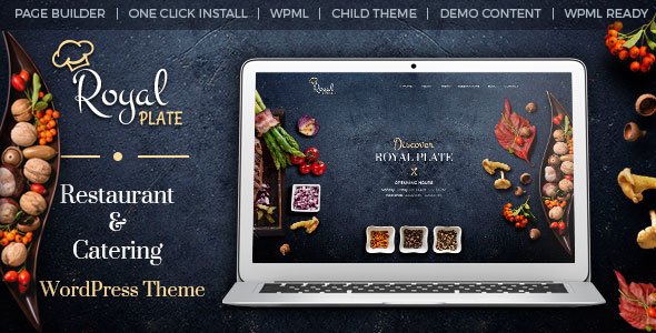 Royal Plate - Restaurant and Catering WordPress Theme
           TFx