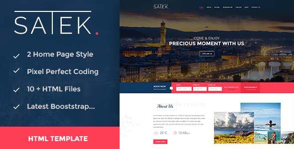Satek : Resort and Hotel HTML Template
           TFx