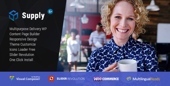 Supply - Water & Coffee delivery WordPress Theme
           TFx