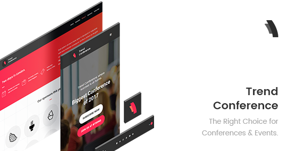 Trend Conference - Event, Meetup, Conference Adobe Muse Template
           TFx
