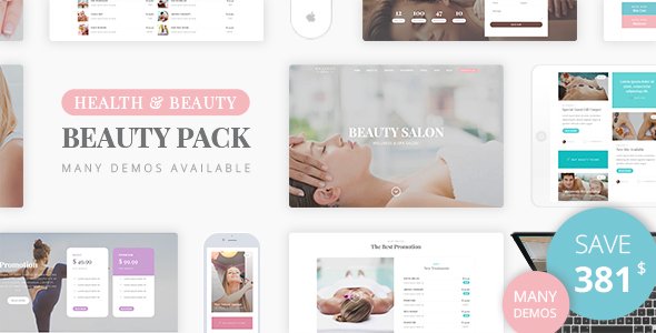 Beauty Pack - Wellness Spa & Beauty Massage Salons WP
           TFx