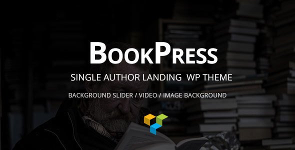 BookPress Single Author WP Landing Theme
           TFx