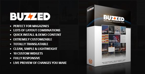 Buzzed Magazine Theme
           TFx
