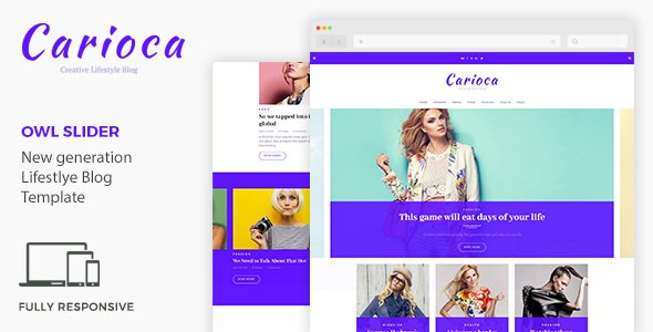 Carioca | Multipurpose Blog Template
           TFx
