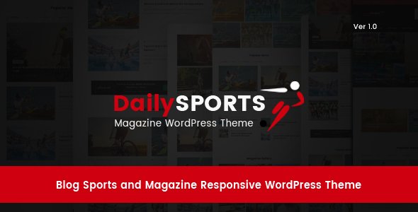 DailySports - Blog Sports and Magazine Responsive WordPress Theme
           TFx