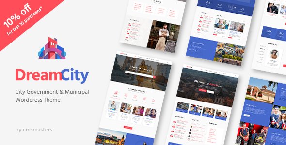 Dream City - City Portal & Government Municipal WordPress Theme
           TFx