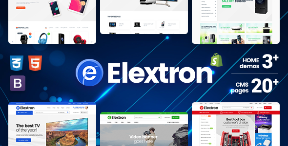 Elextron - Gadgets & Digital Responsive Massive Dynamic Shopify Theme
           TFx