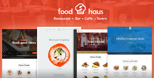 Food Haus - Restaurant WordPress Theme
           TFx
