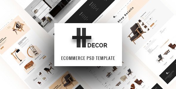H Decor – Creative PSD Template for Furniture Business Online
           TFx