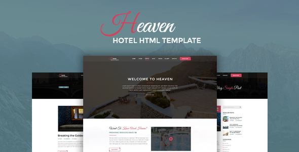 Heaven - Responsive Onepage Hotel HTML Template
           TFx