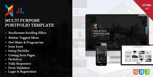 JL Portfolio - Creative Company Portfolio Responsive HTML5 Template
           TFx