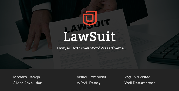 LawSuit - Lawyer, Attorney, Law Agency WordPress Theme
           TFx