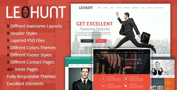 LeoHunt - Responsive Multi-Purpose HTML5 Template
           TFx